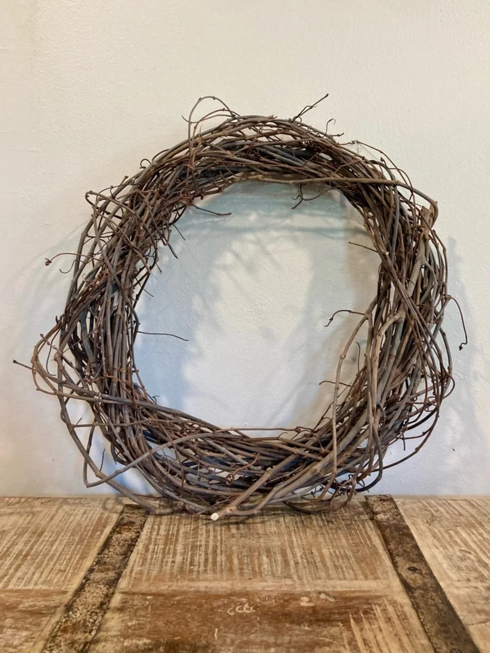 16” Grapevine Wreath Base - Rustic Home Holiday Decor For DIY Crafting